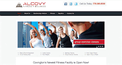 Desktop Screenshot of alcovyfitness.com